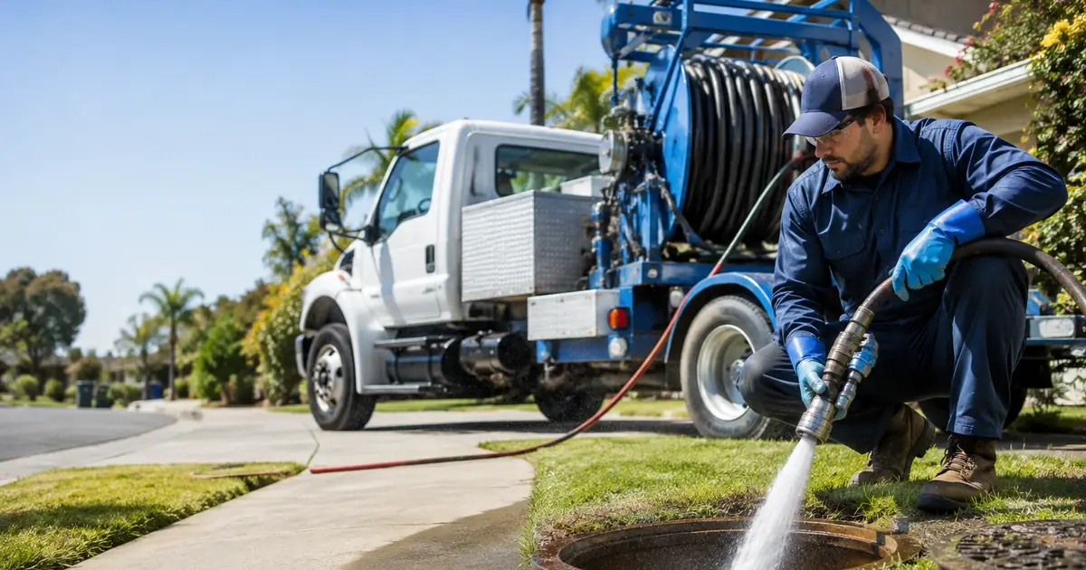 Hydro jet sewer cleaning Lake Forest